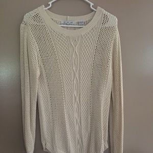 Cream sweater